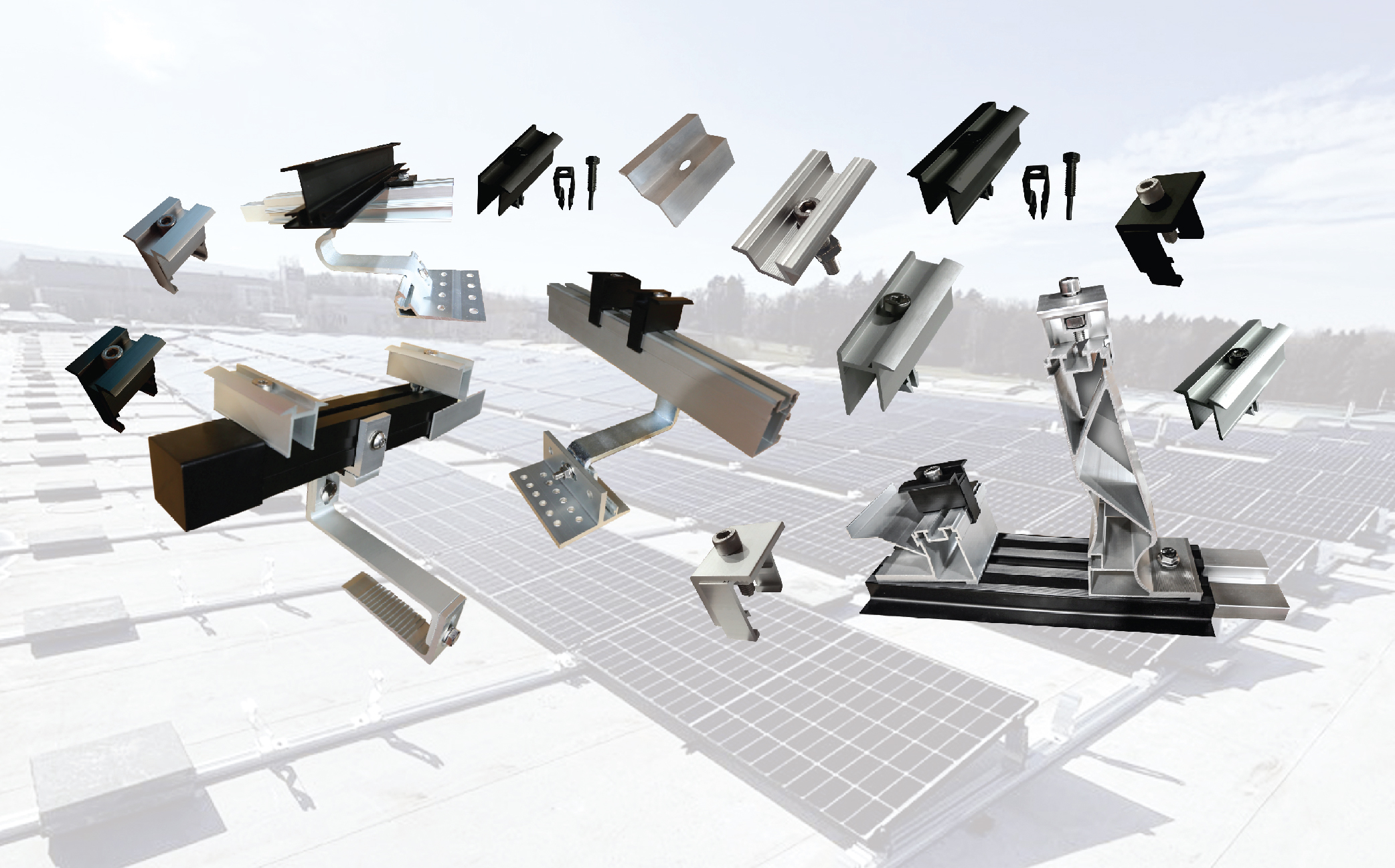 SOLAR MOUNTING CLAMPS