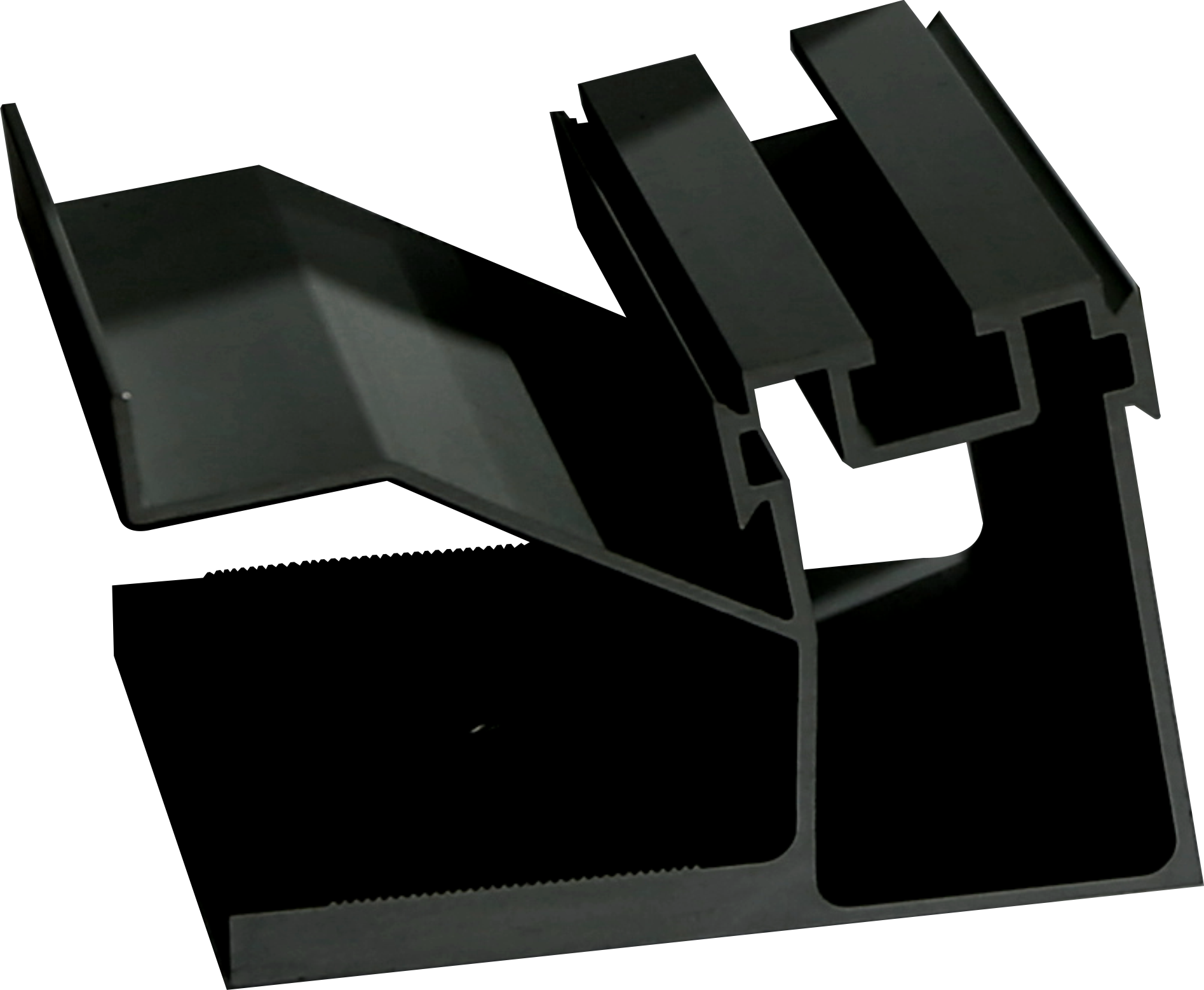 Struttura e kit in alluminio per pannelli solari su tetto piano