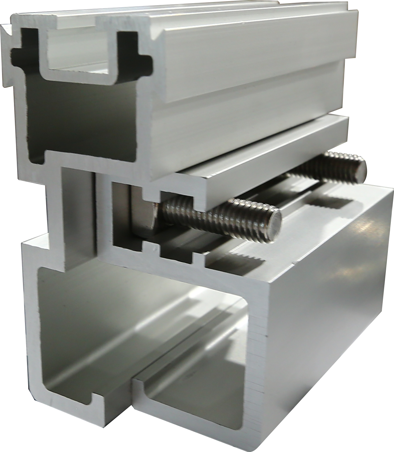 Morsetto solare regolabile per fissaggio su copertura grecata