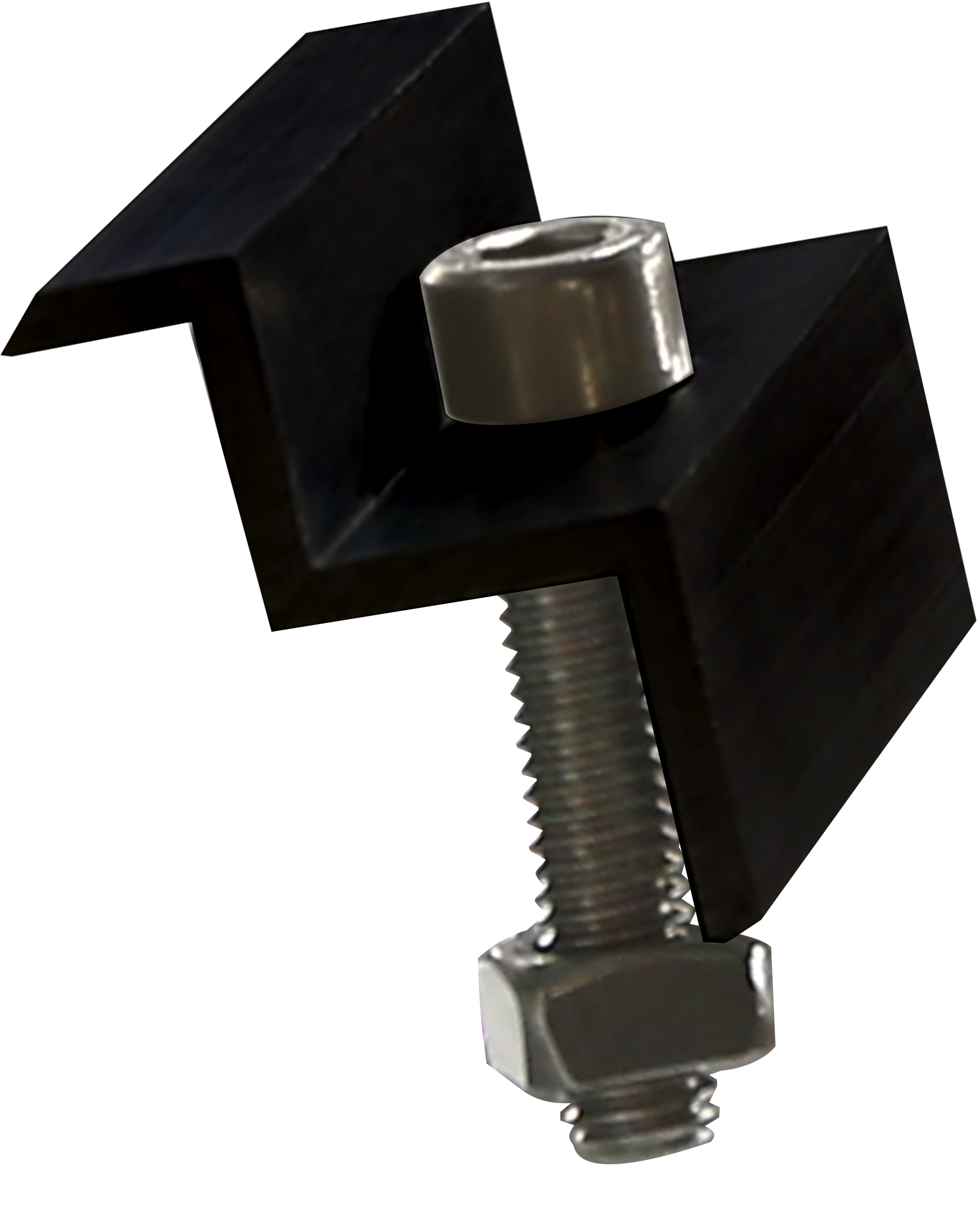 Nero anodizzato morsetto terminale