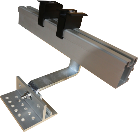 Supporti e ganci per montaggio fotovoltaico su tetto in tegole